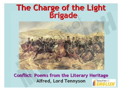literary analysis of the charge of the light brigade